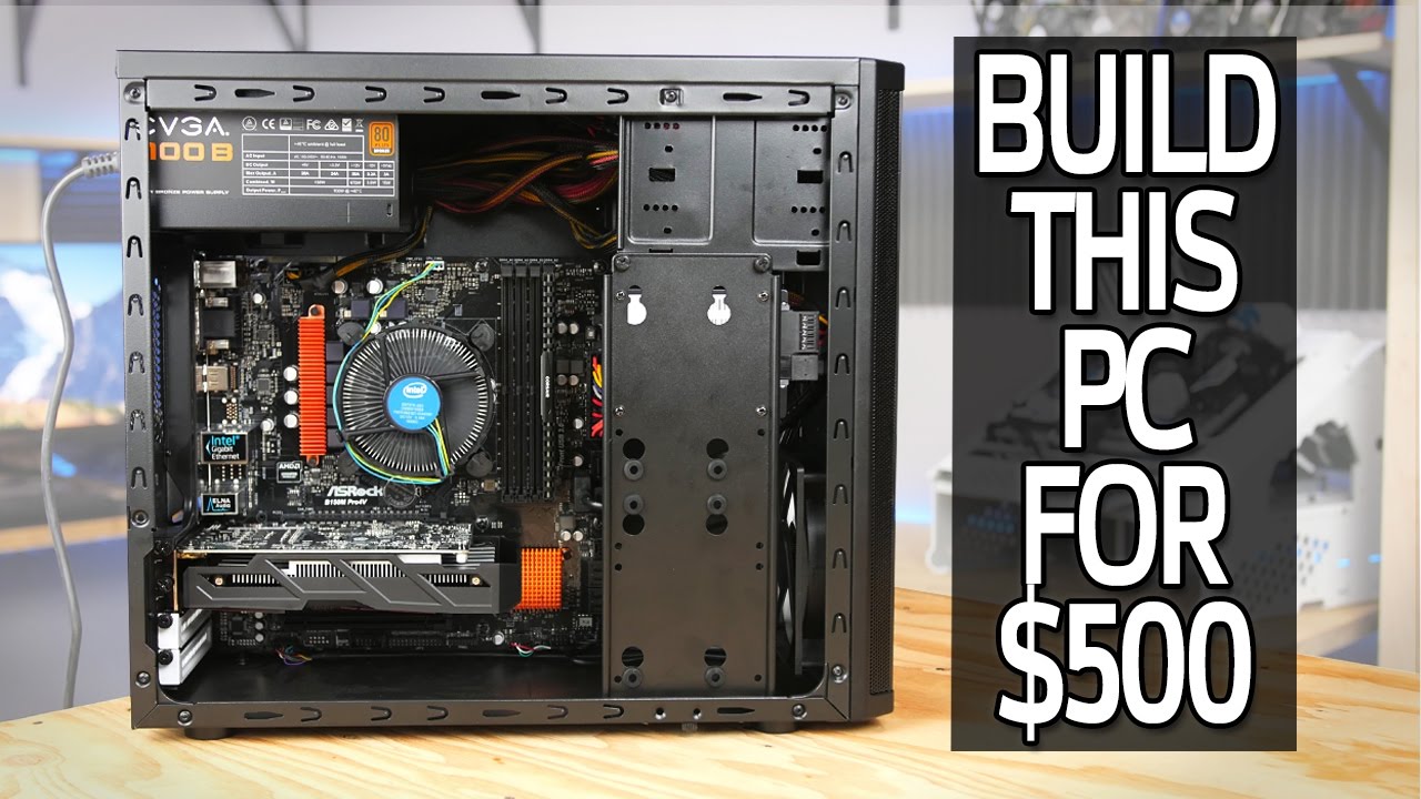 How To Build a $500 Gaming Computer  Tech and Geek