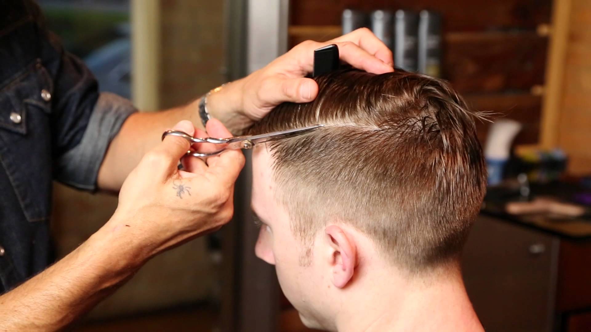 Barbering Haircut Techniques Looking Sharp Men S Hair