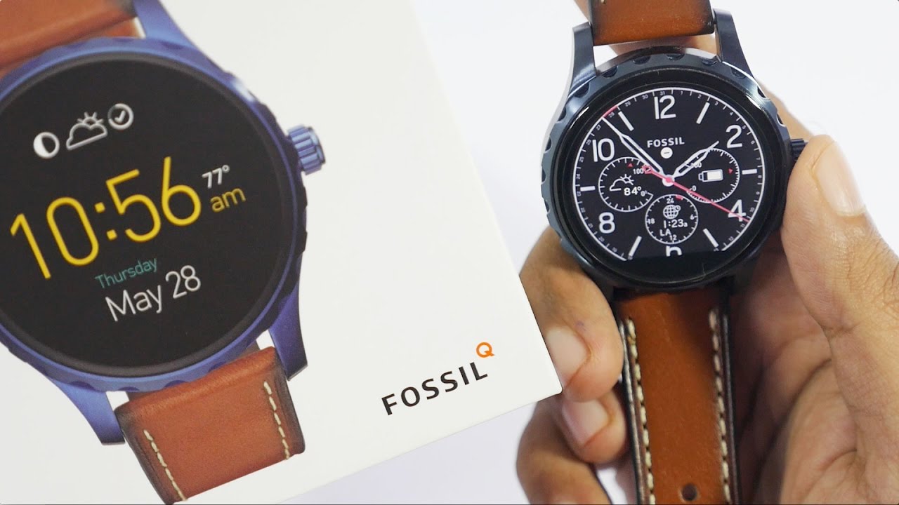 fossil smartwatch marshall