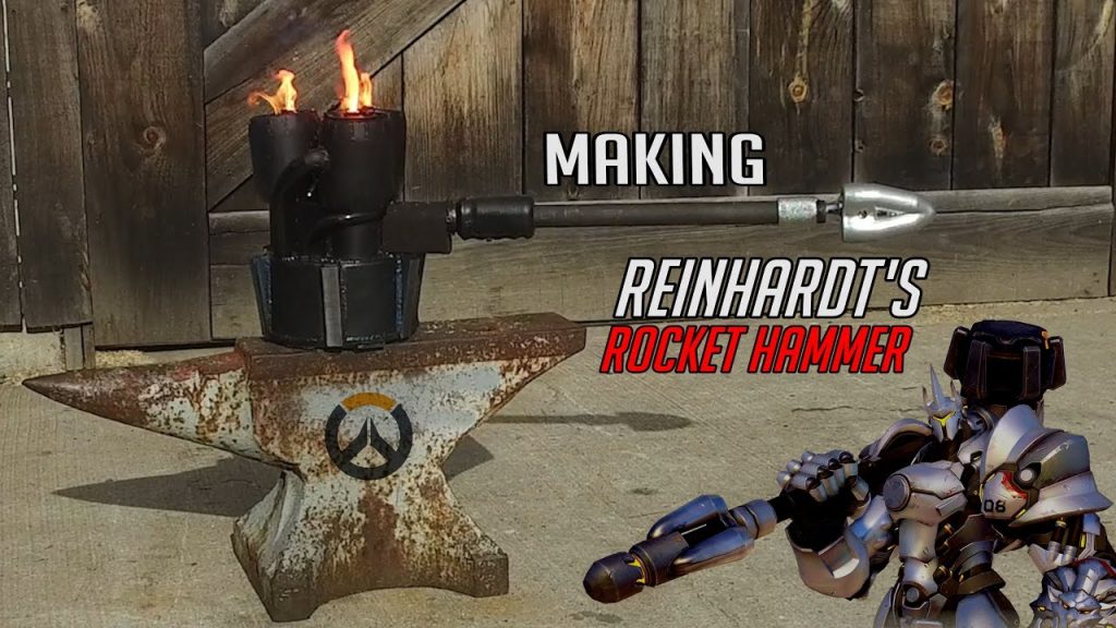 Make it Real Reinhardt's Rocket Hammer (BUILD VIDEO)