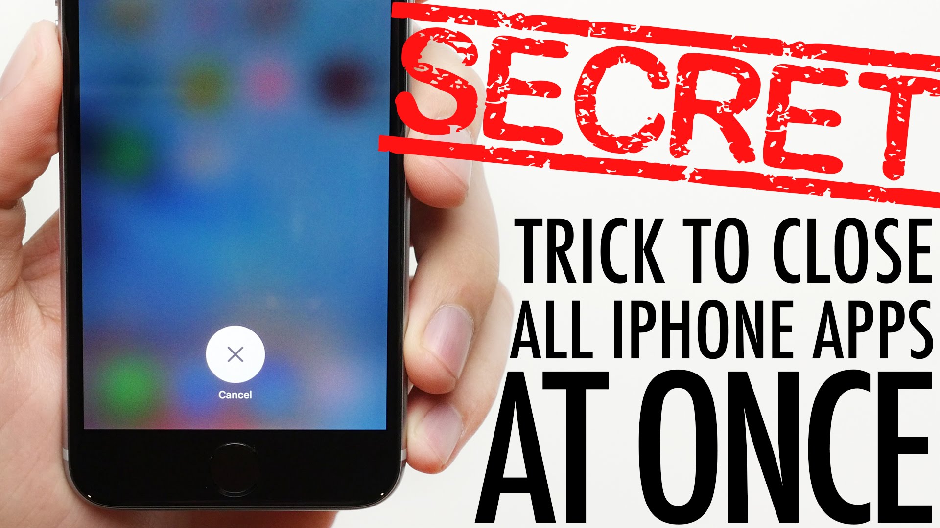 Secret Iphone Trick To Closing All Apps At Once Secret Iphone Trick To Closing All Apps At Once