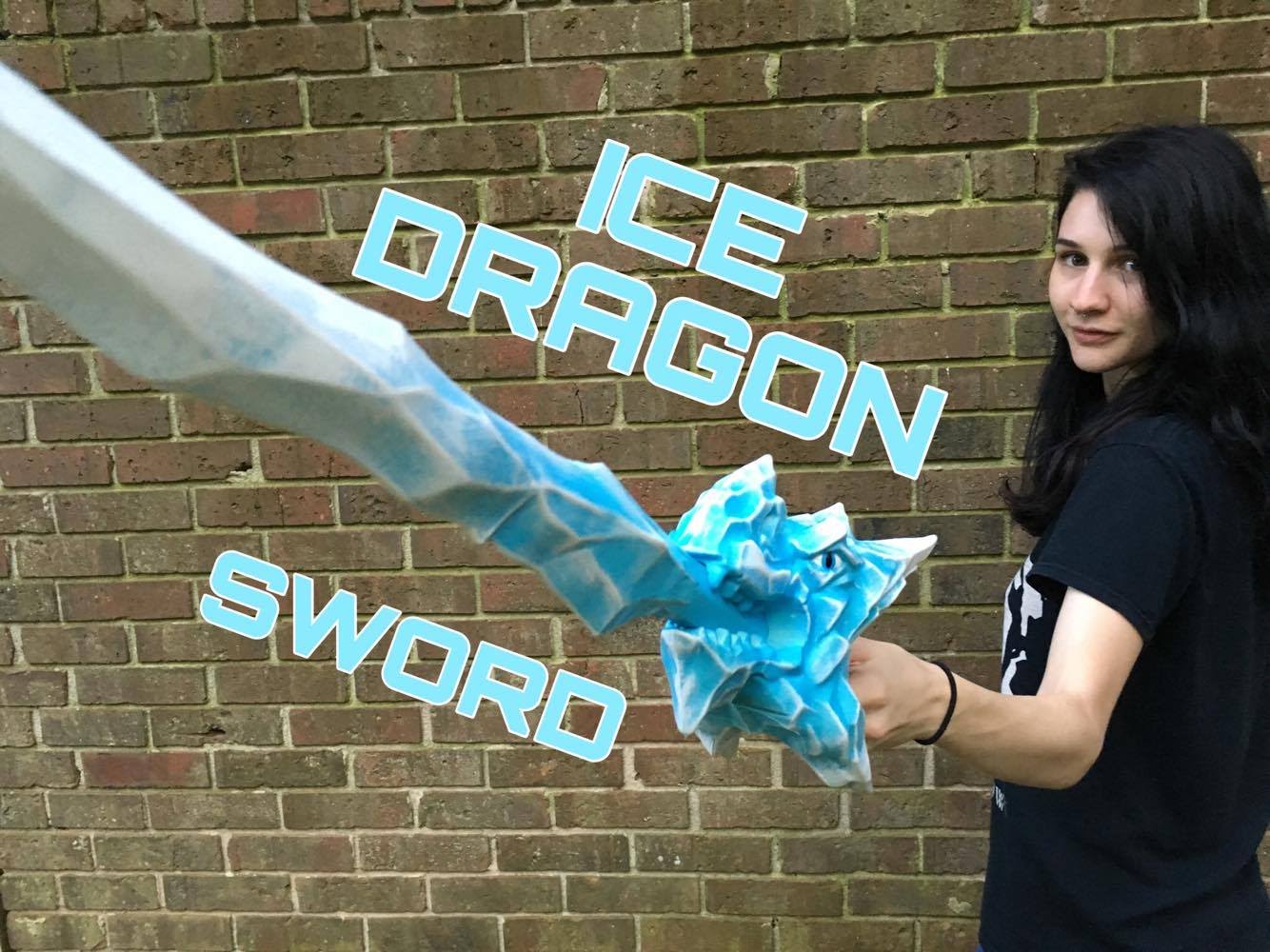 An ICE DRAGON SWORD from Formidable Toys.