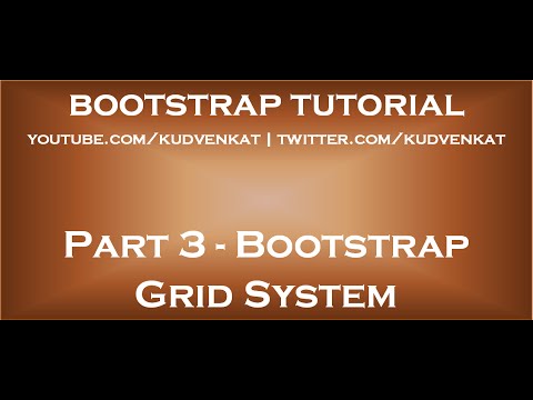 Bootstrap Grid System