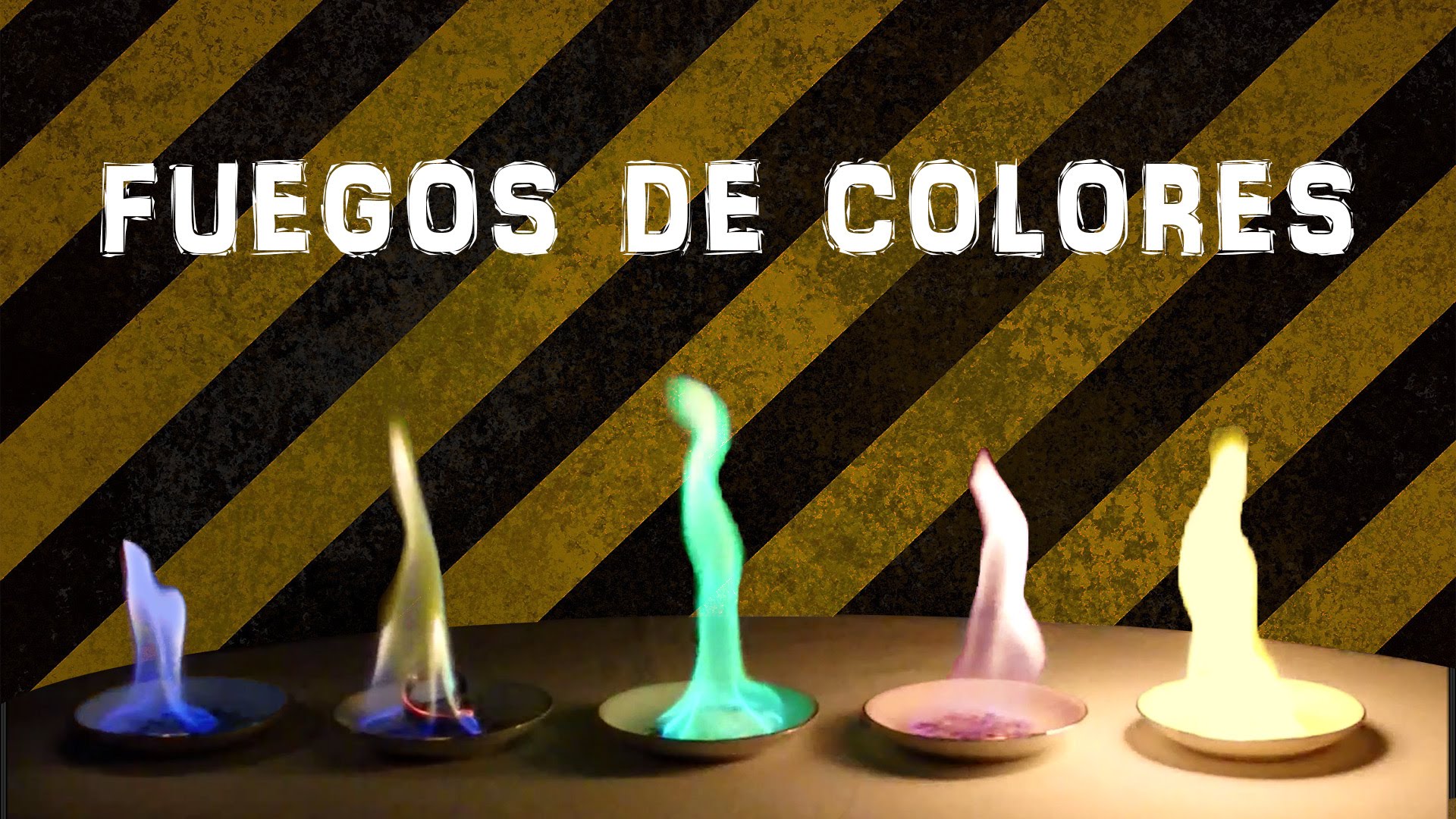 Como Hacer Fuego De Colores Experimentos Caseros