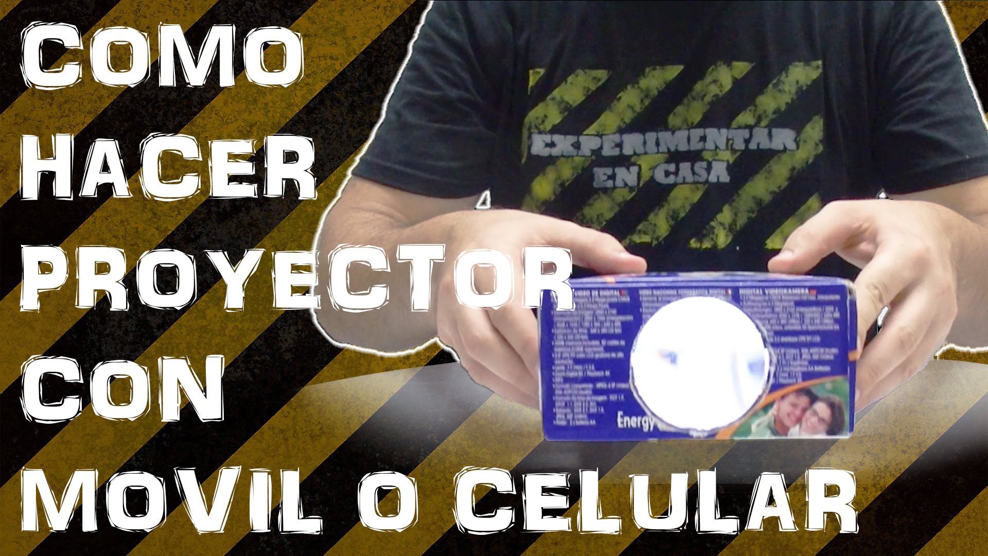 Como hacer proyector casero