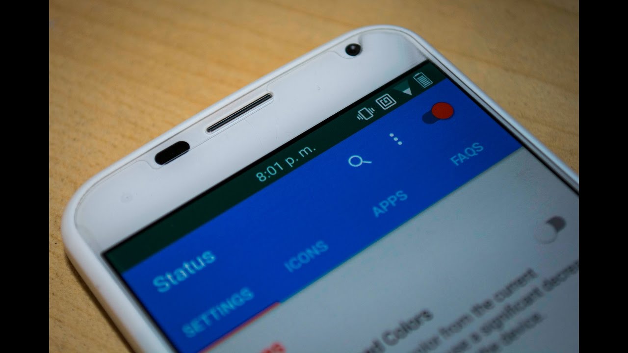 Cómo personalizar la barra de estado en Android (sin root)