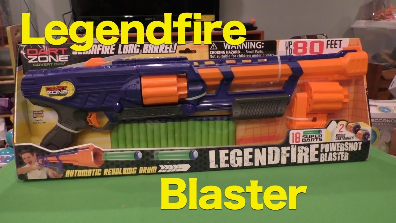 dart zone legendfire powershot blaster