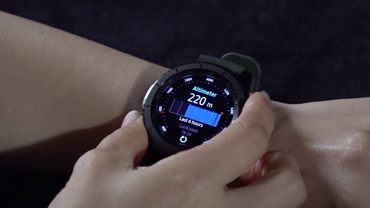 samsung gear s3 barometer