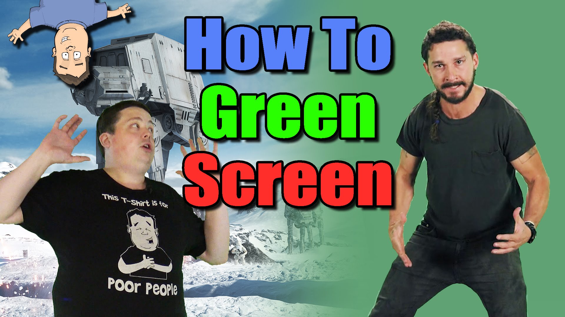 How to setup & use a green screen
