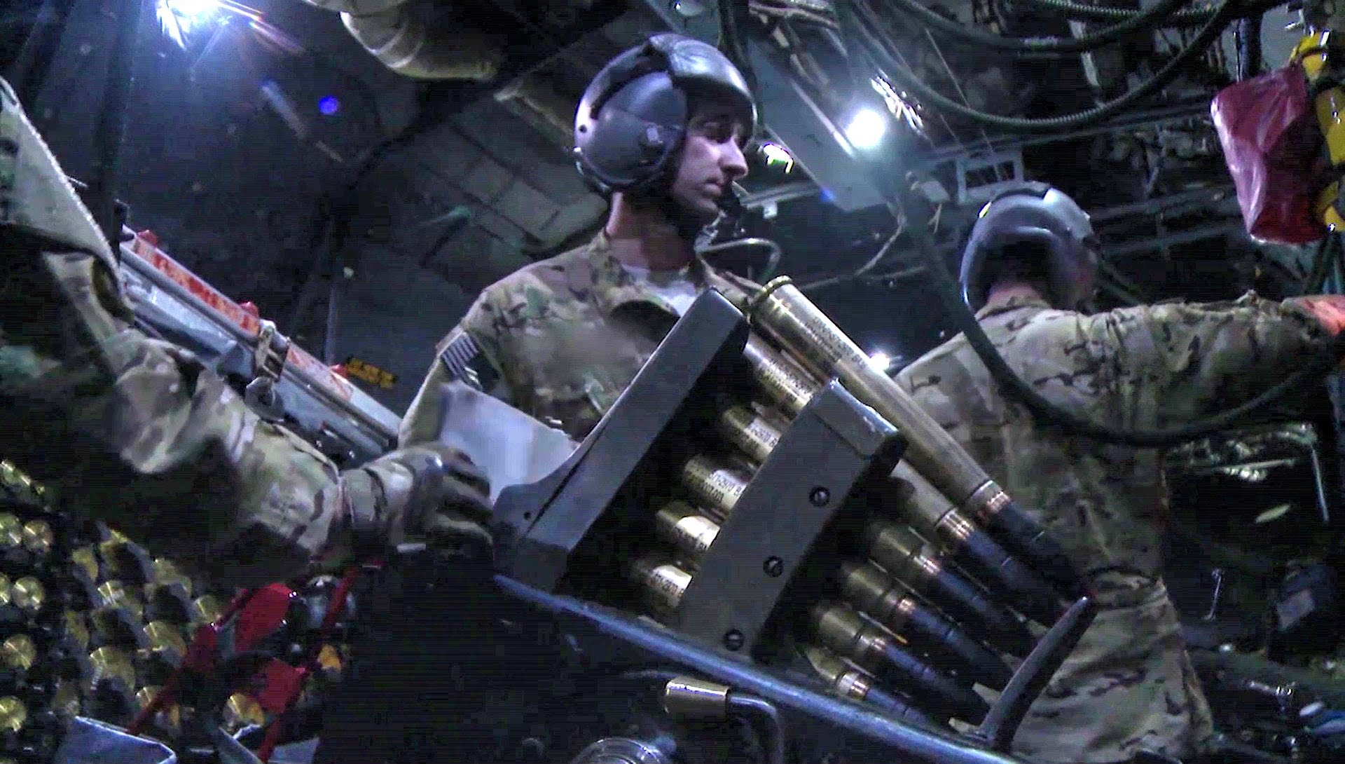 ac-130 in action