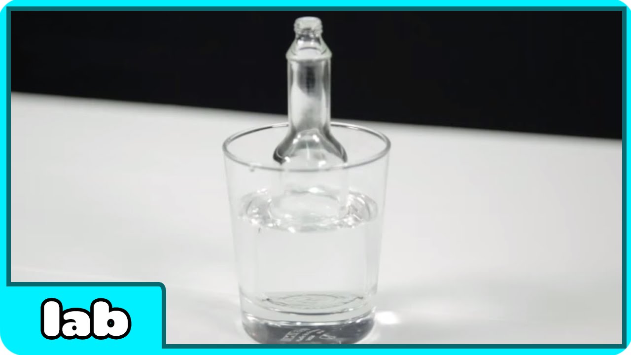 Invisible Bottle Science Experiment Invisible Bottle Science Experiment