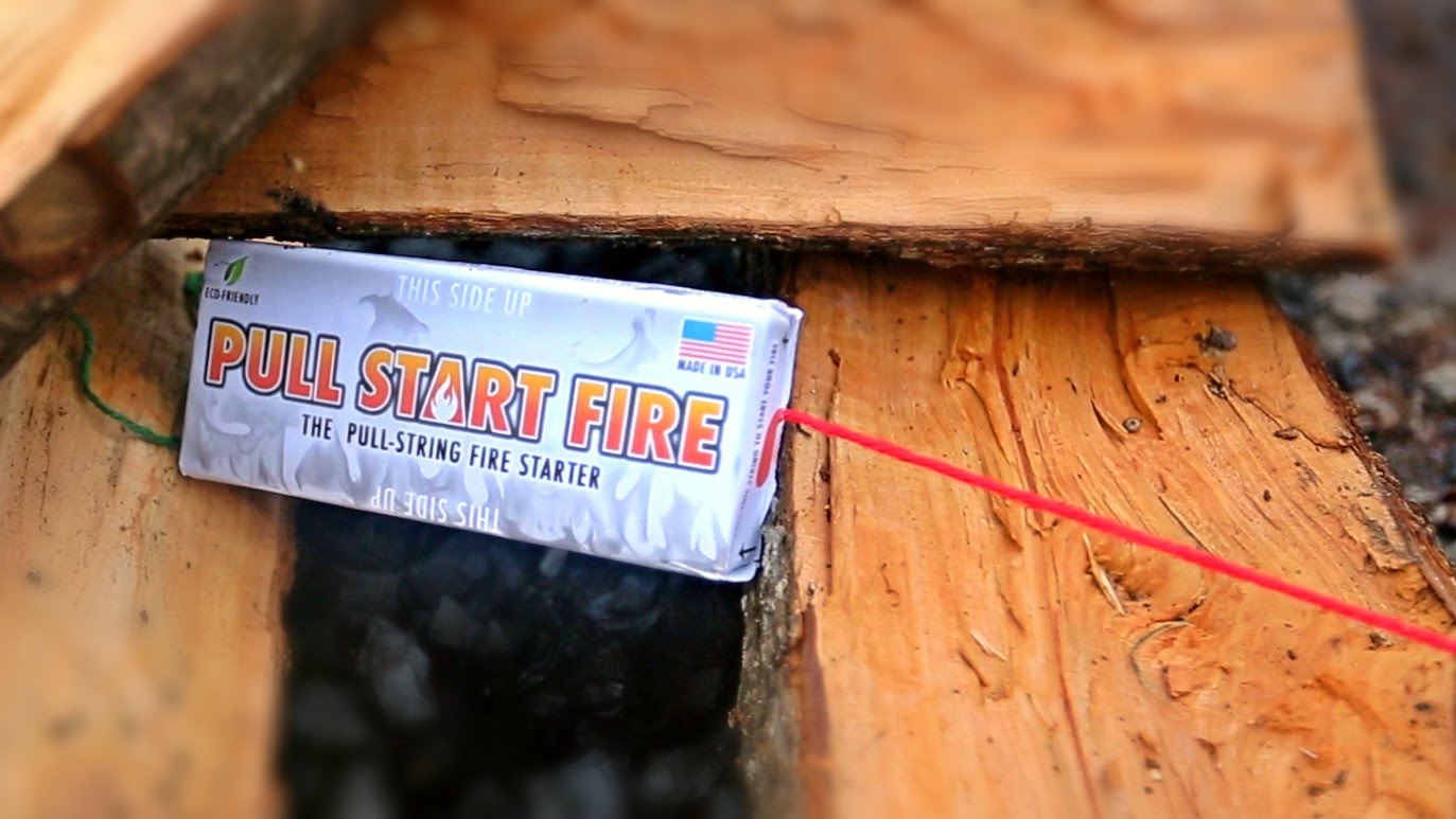 Pull String Fire Starter "Pull Start Fire"