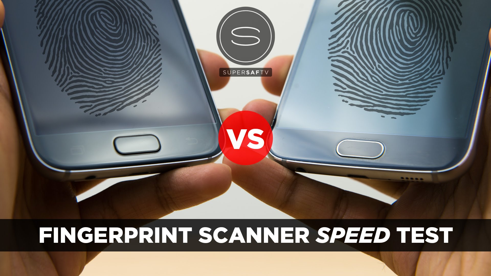 Samsung Galaxy S7 vs Samsung Galaxy S6 - Fingerprint Scanner Speed Test
