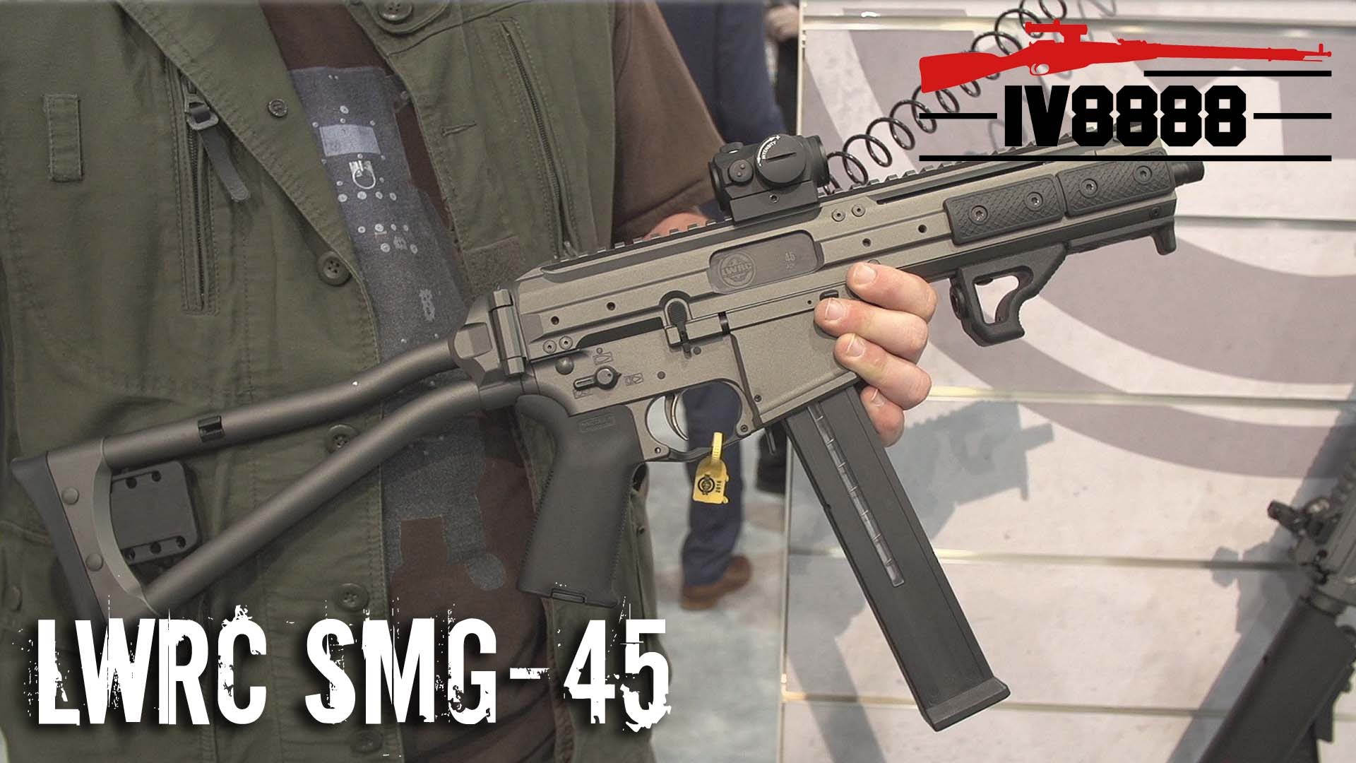 SHOT Show 2016: "New" LWRC SMG-45.