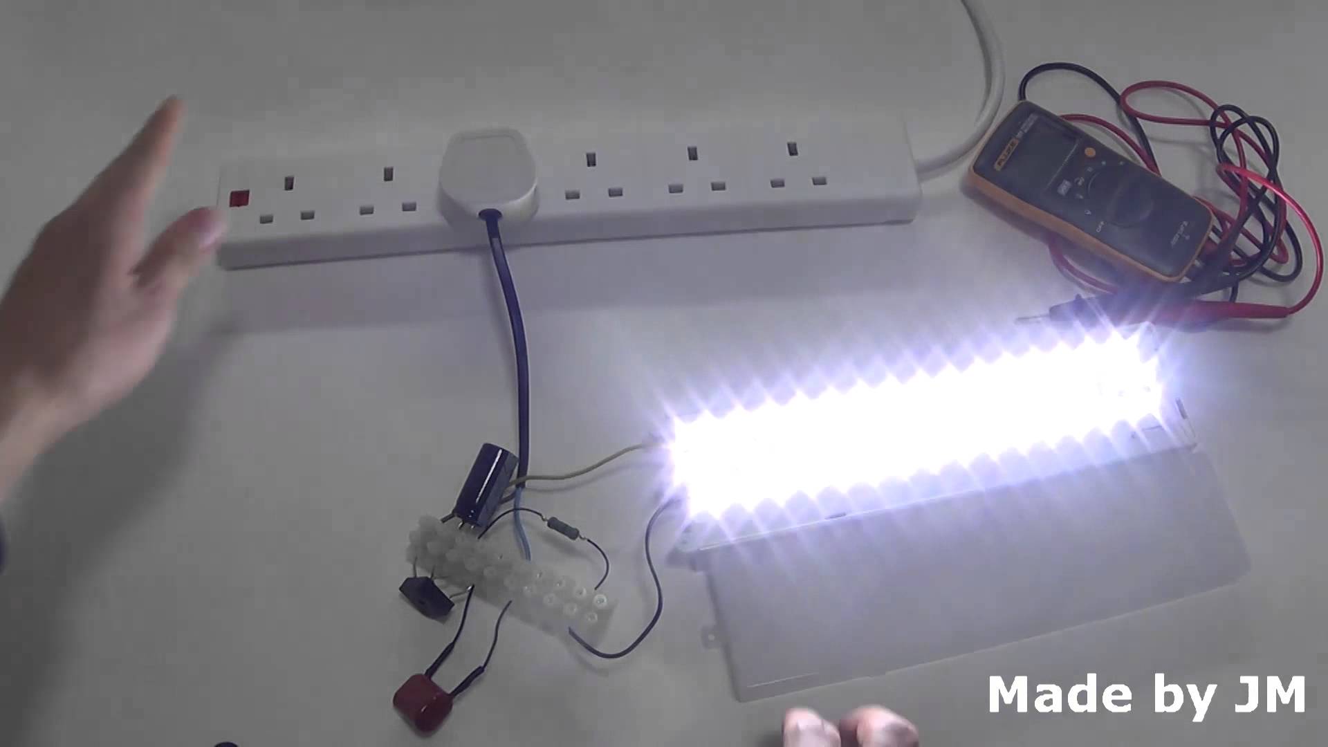 Simple LED Driver Circuit Circuit Diagram