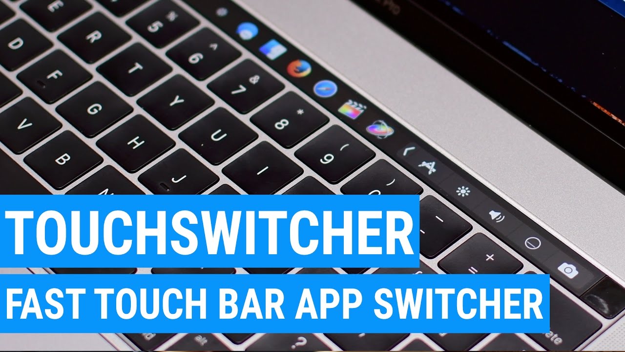 TouchSwitcher is a Fast App Switcher for the MacBook Pro Touch Bar