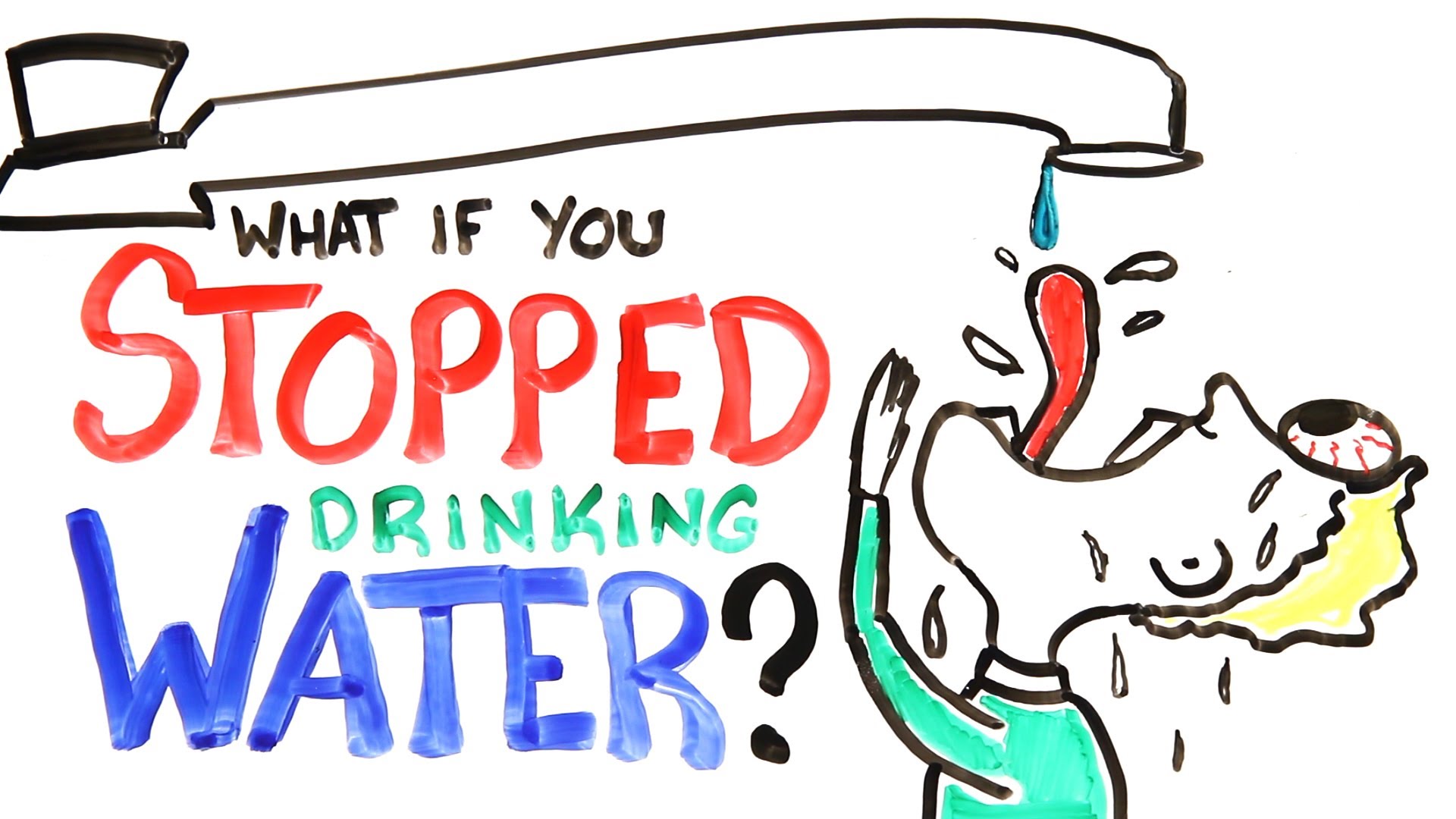 Dont day. What will happen if. What happen if we don't save Water. Stop drinking.