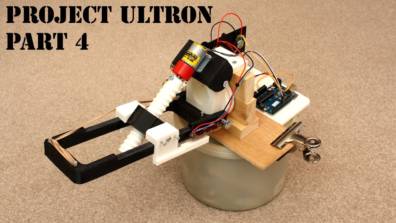 XRobots Ultron Part 4, A REAL ROBOT Series Elastic Actuators