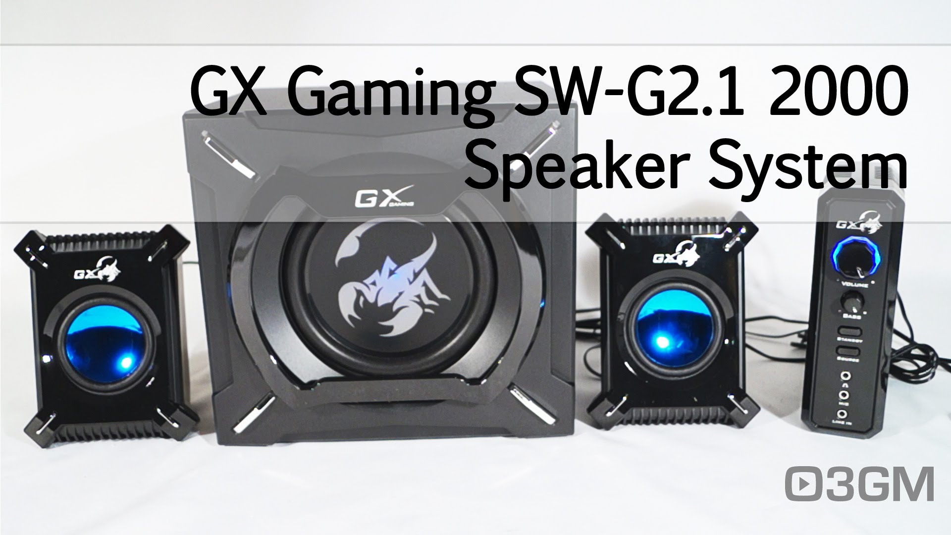 1620 GX Gaming SWG2.1 2000 Speaker System