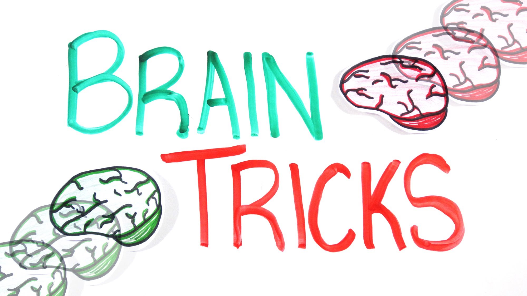 Brain writing. Brain Tricks. Your Brain Tricks you into thinking. How our Brain works. Think slowly.