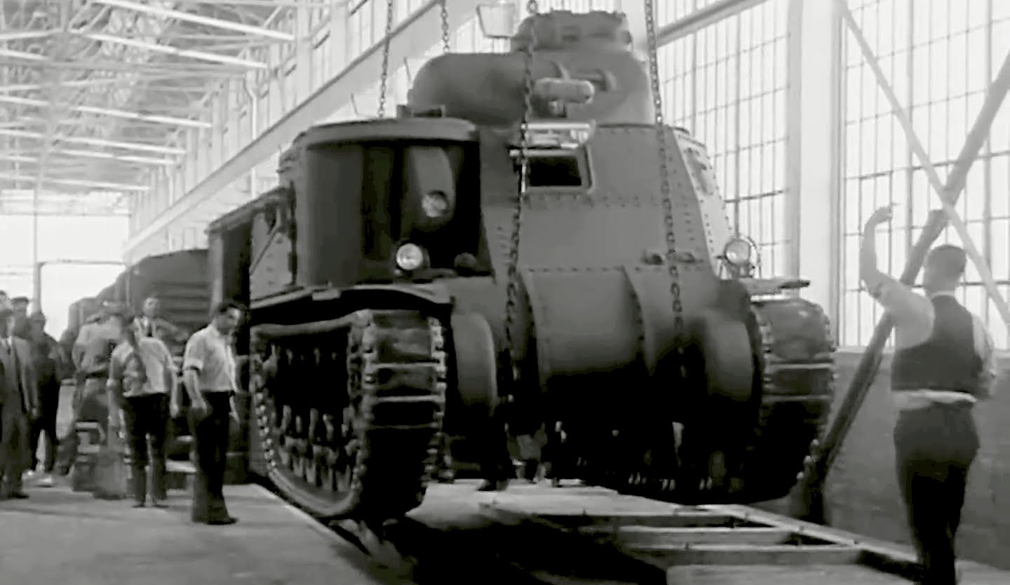 Detroit Arsenal Tank Plant "Assembly Lines of Defense" circa 1941