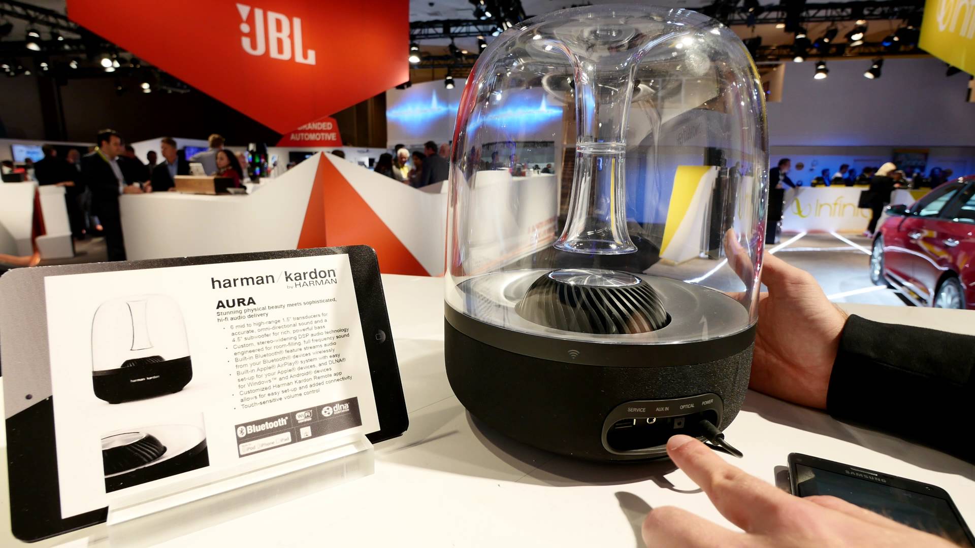 harman kardon aura cena