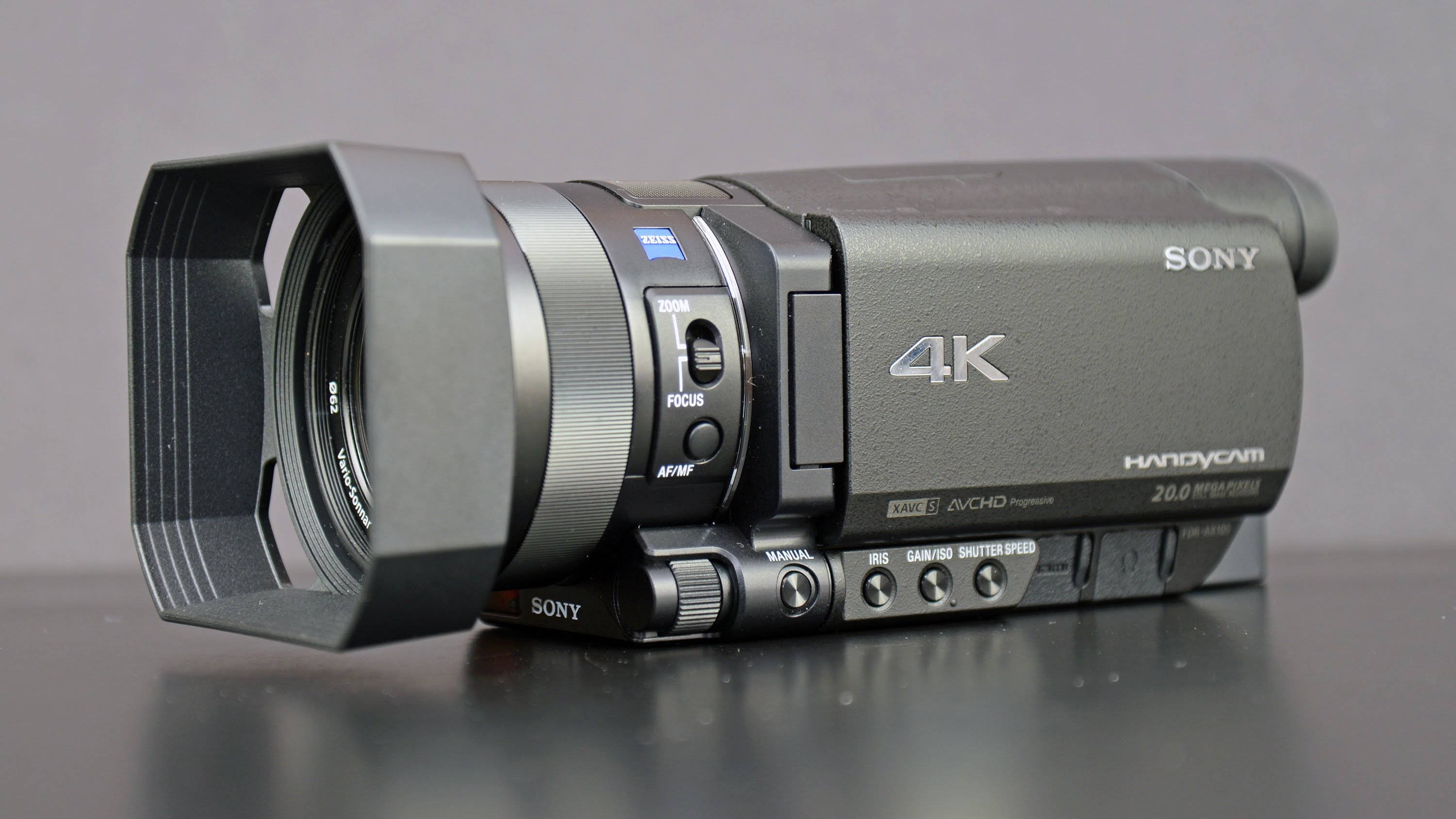 Sony 4K Handycam (FDRAX100) Unboxing & Overview