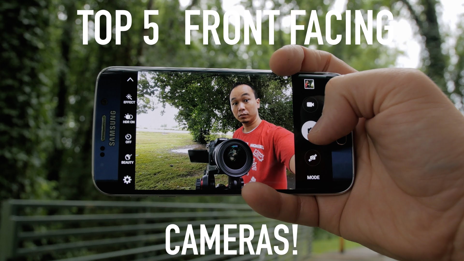 Top 5 Front Facing Cameras! (Best Selfie Phone?)