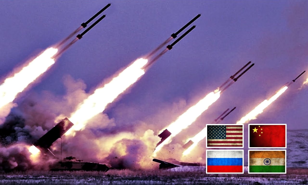 USA & INDIA vs RUSSIA & CHINA (ww3 Scenario) Military ...
