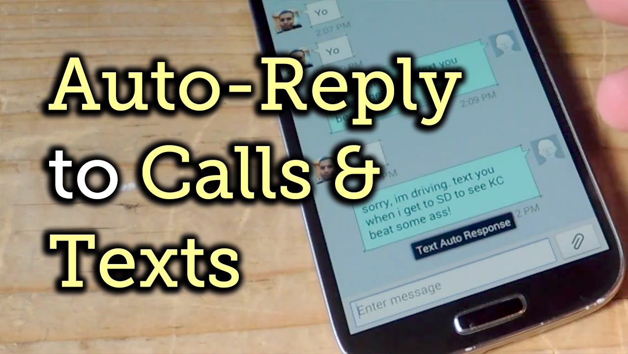 android auto reply missed calls