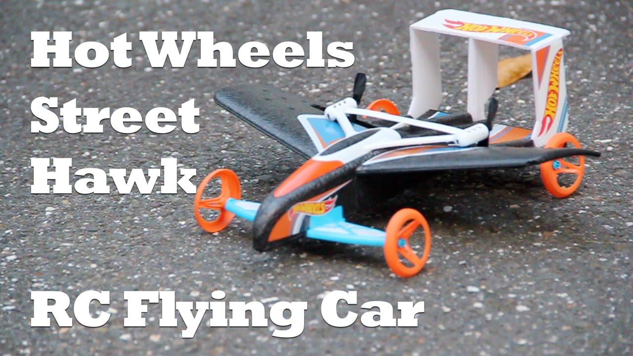 Hot Wheels Street Hawk Remote Control Flying Car Review