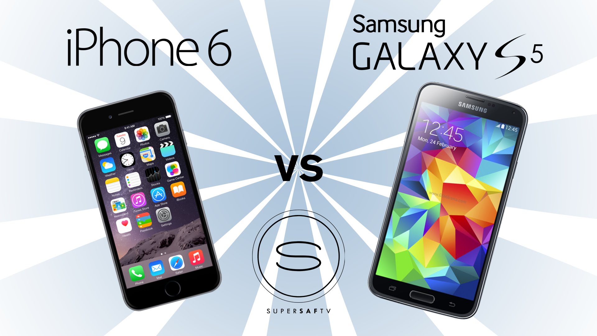 Iphone 6 Vs Samsung Galaxy S5 Supersaf Tv