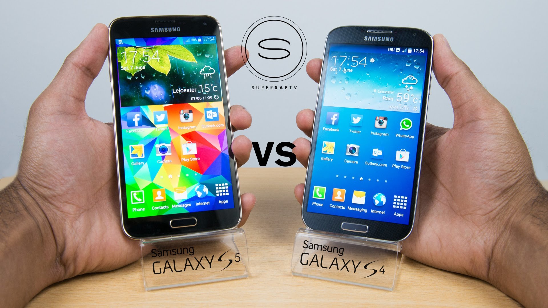 Samsung Galaxy S5 vs Samsung Galaxy S4 Full Comparison