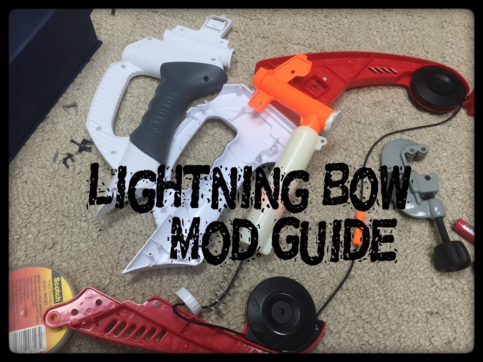 nerf mega lightning bow