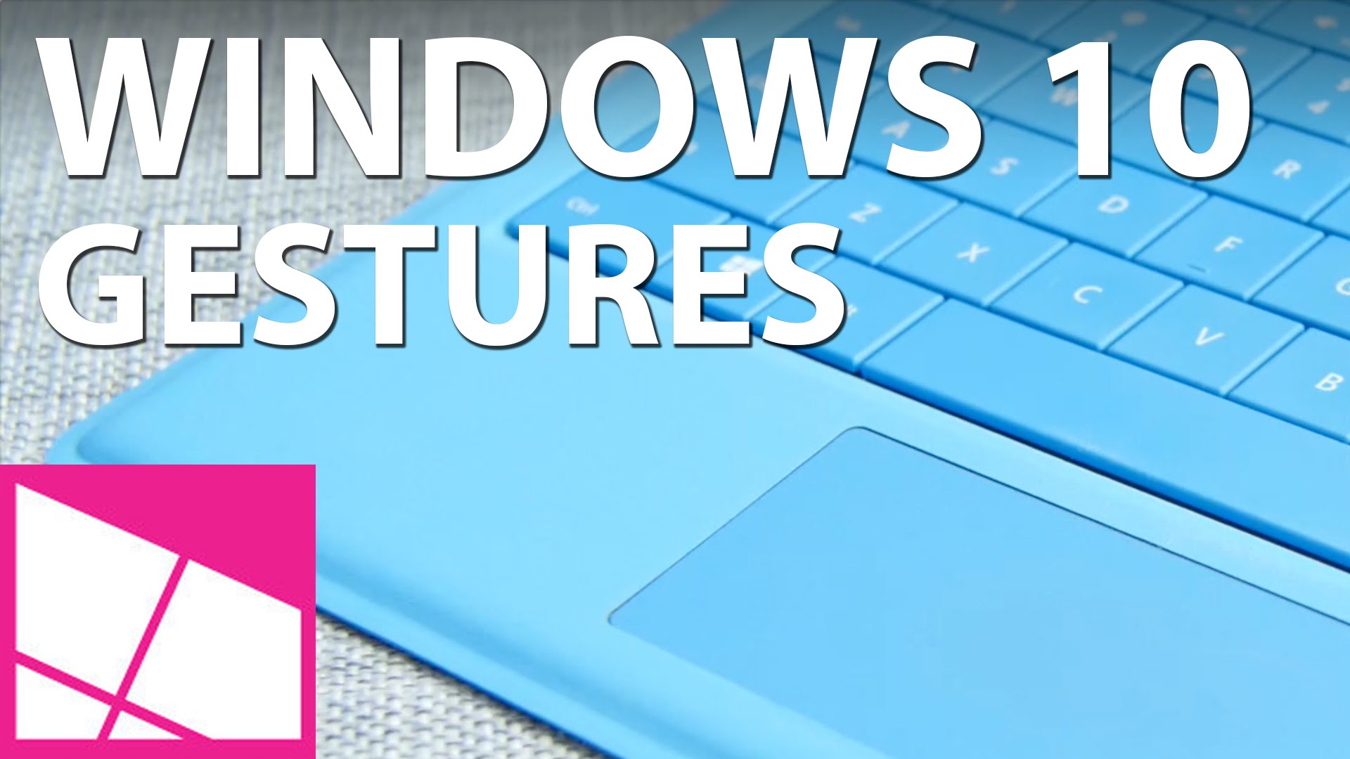 Windows 10 touchpad gestures