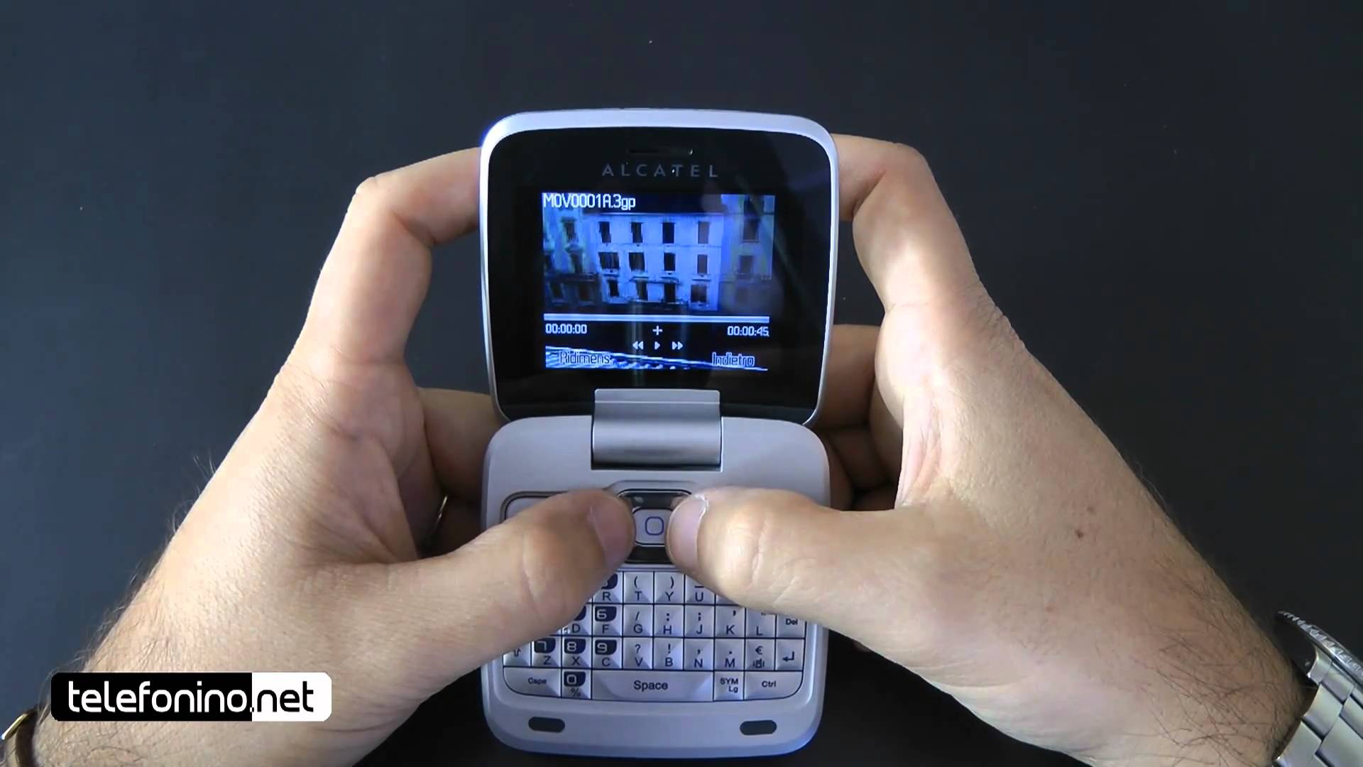Alcatel OT808 videoreview da
