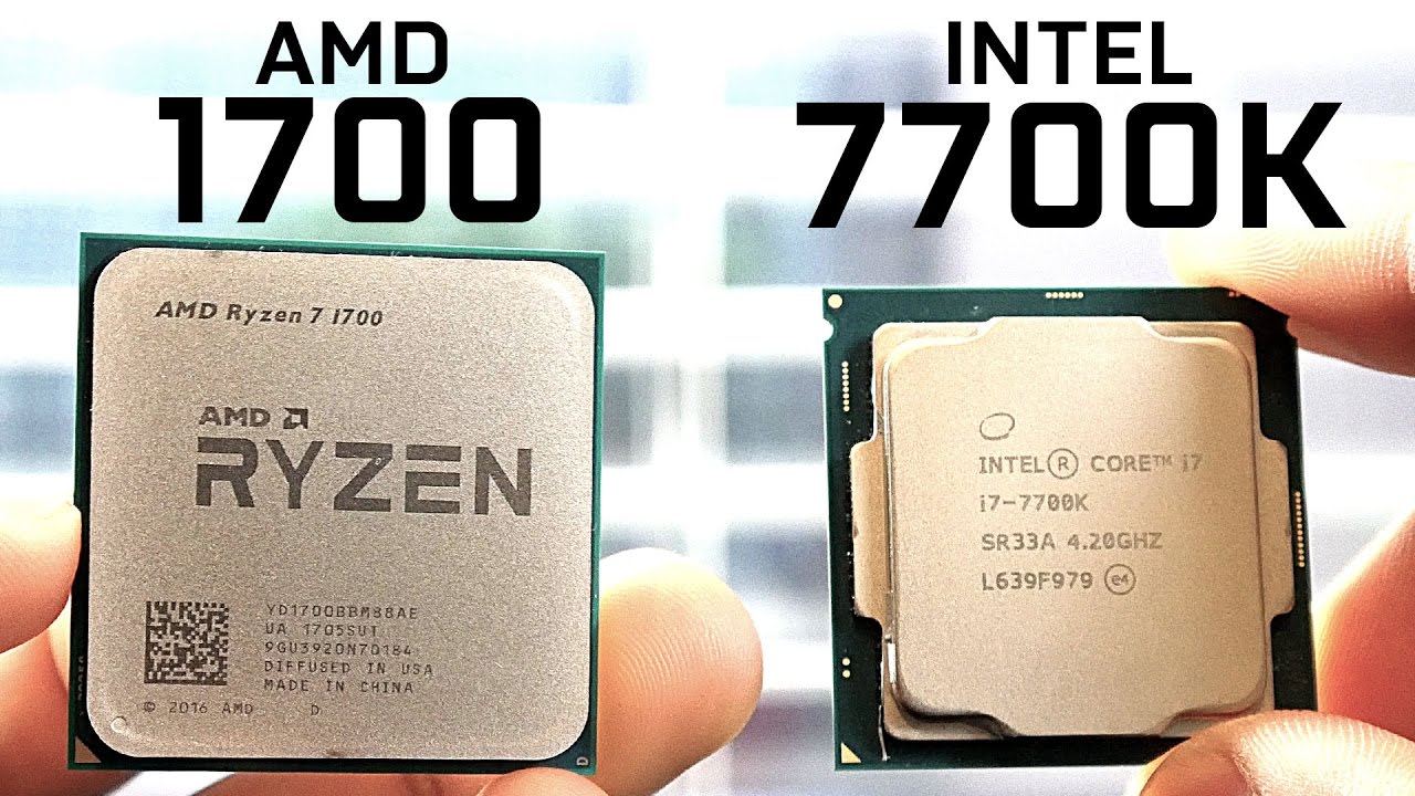 Ryzen 1700 vs