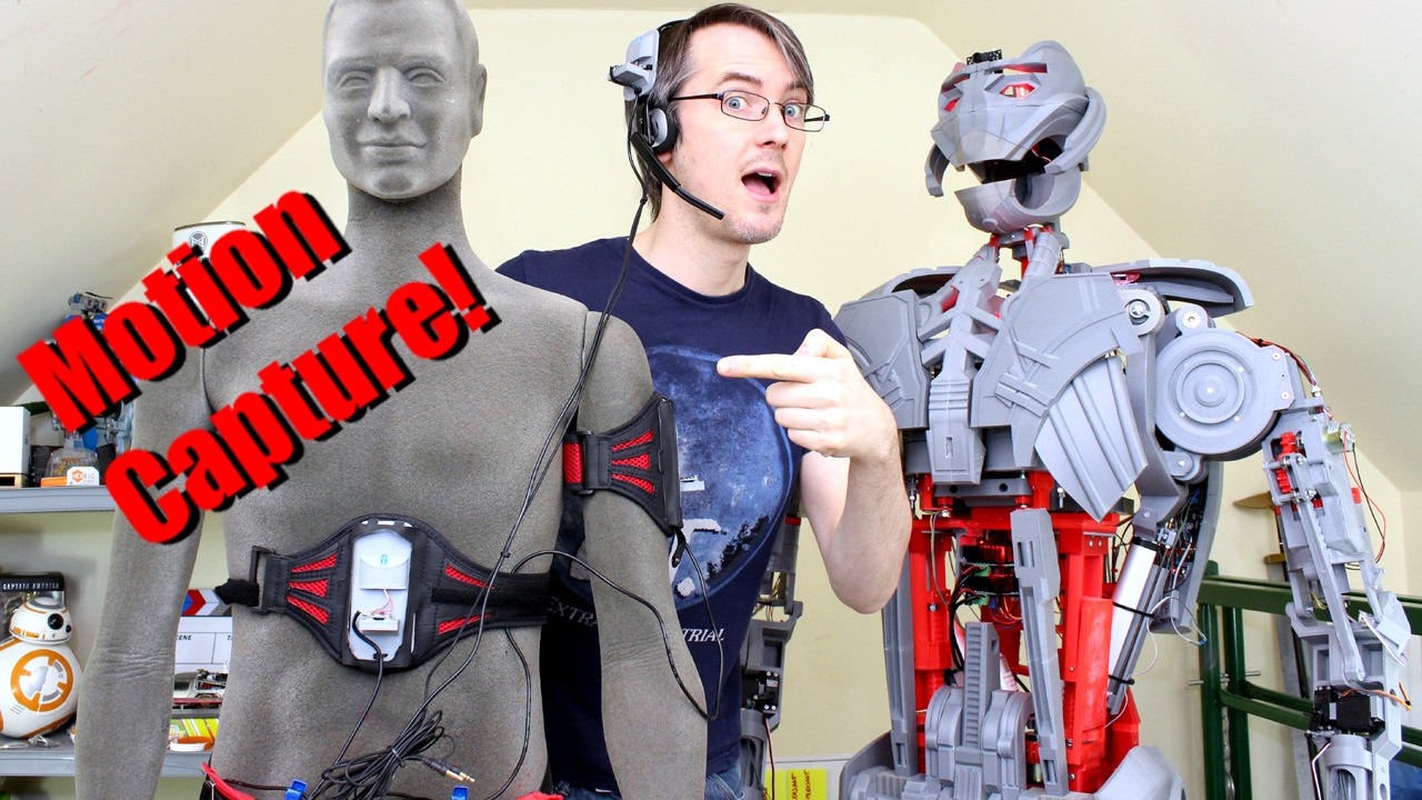 Avengers Ultron 31, Motion Capture Puppeteering XRobots