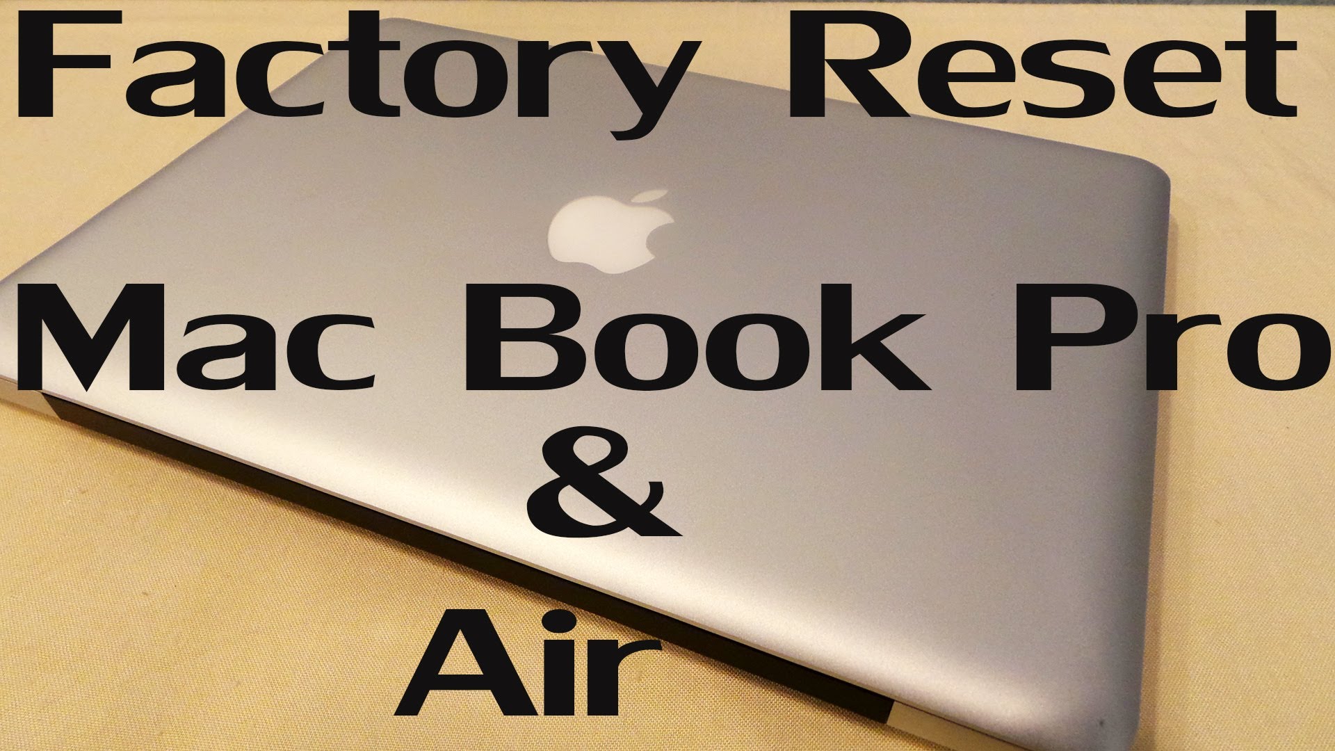 Reset mac