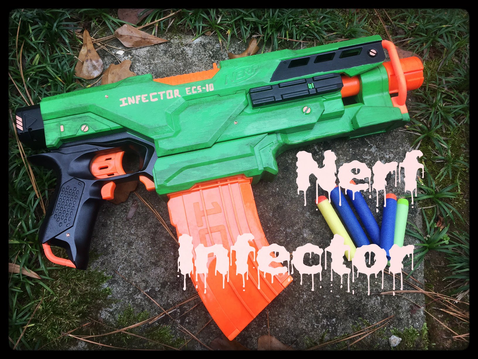 nerf mod the infector ecs 10 a zombie strike theme demolisher