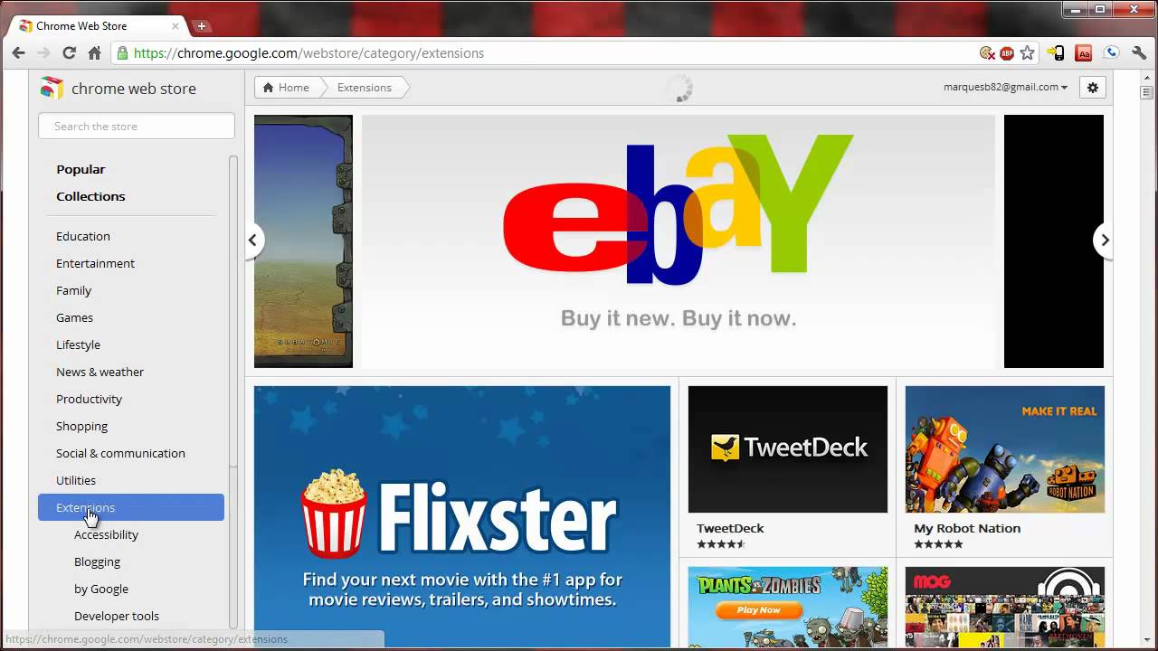 chrome webstore chrome webstore
