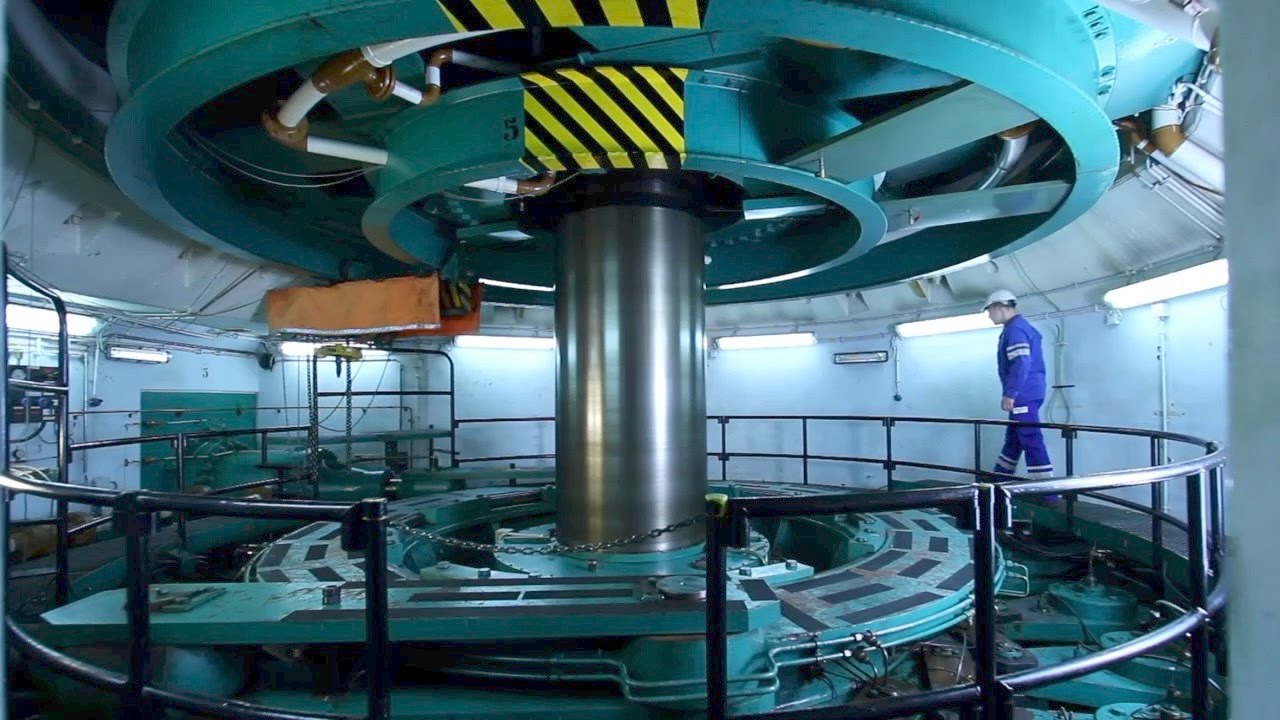 Waterkrachtcentrale van CooTroisPonts Video versie 2011