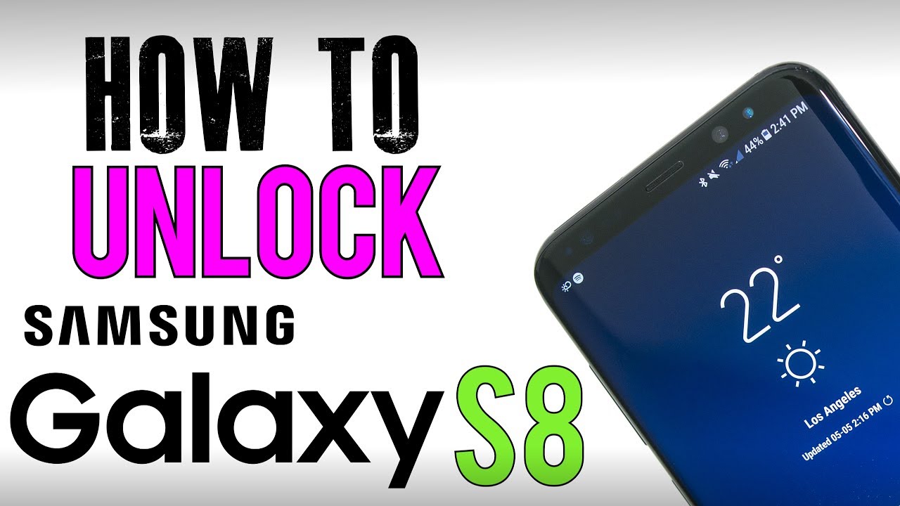 How To Unlock Samsung Galaxy S8 & S8+ (Plus) (Any Carrier or Country)