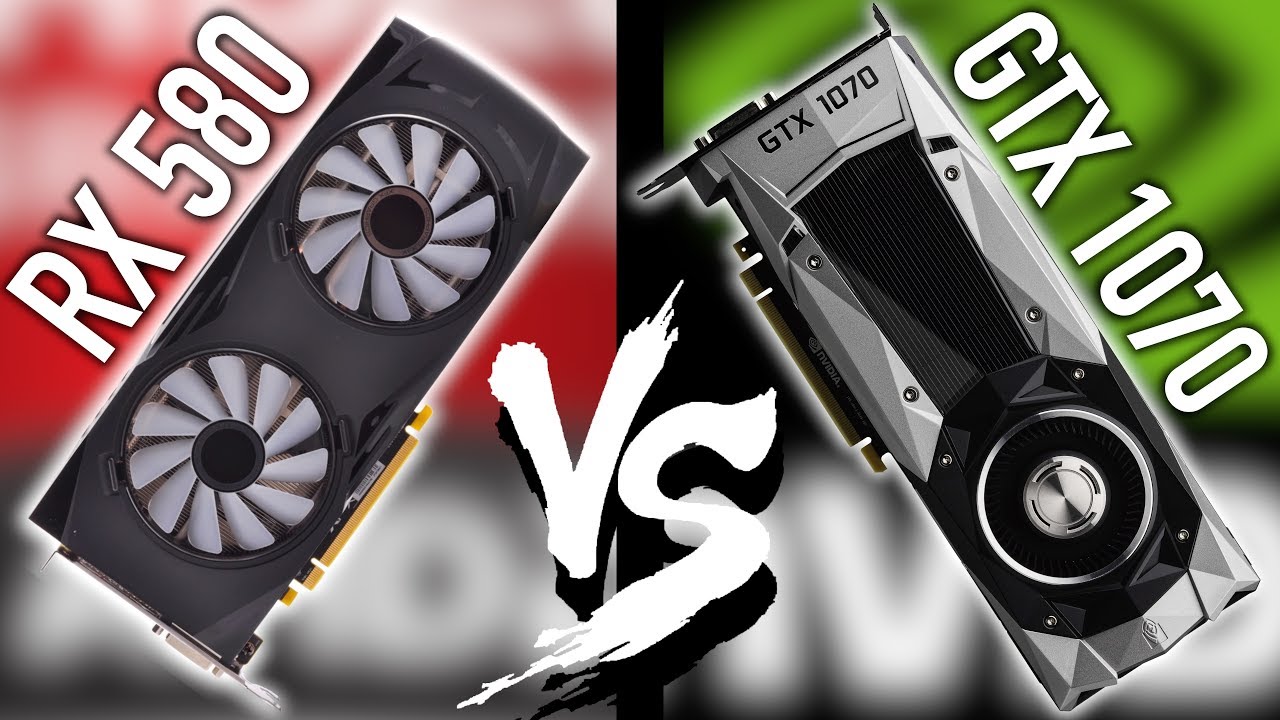 XFX RX 580 Black Vs GTX 1070 FE (1 .1 Testing)