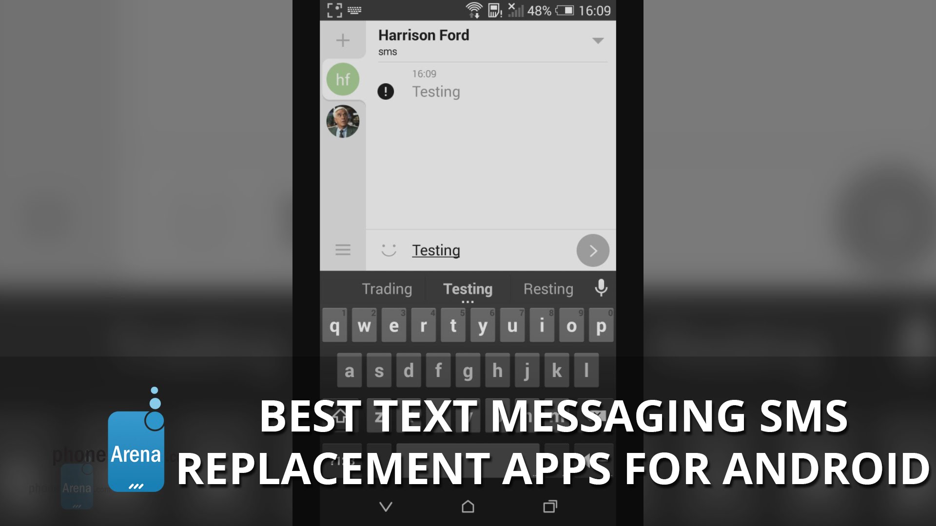 Text app. The best text.