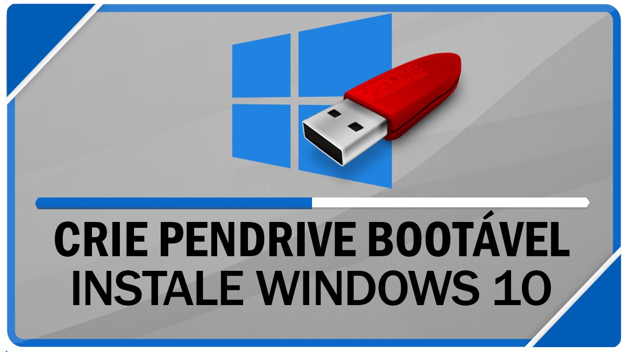 Como Instalar O Windows 10 Com Pen Drive