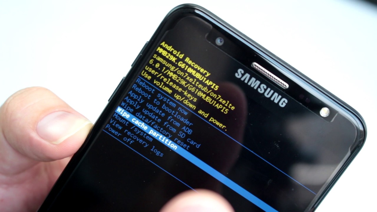 Galaxy j7 Prime Restaurar de Fabrica