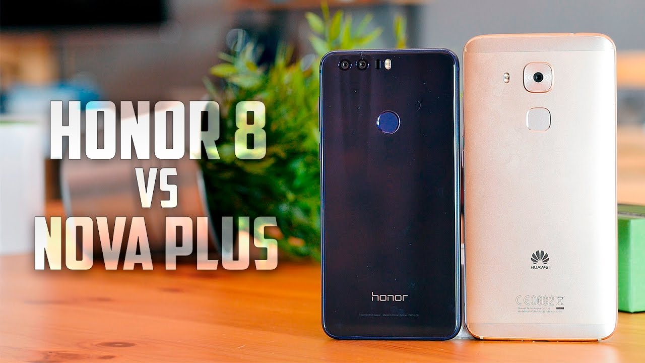 Huawei nova 2 plus vs honor 8 pro