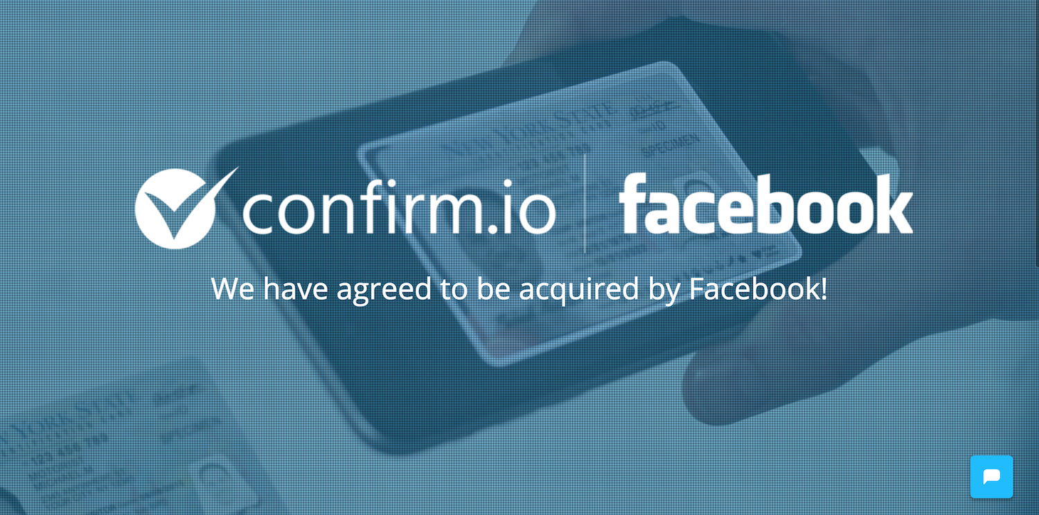 Facebook acquires API start-up Confirm.io