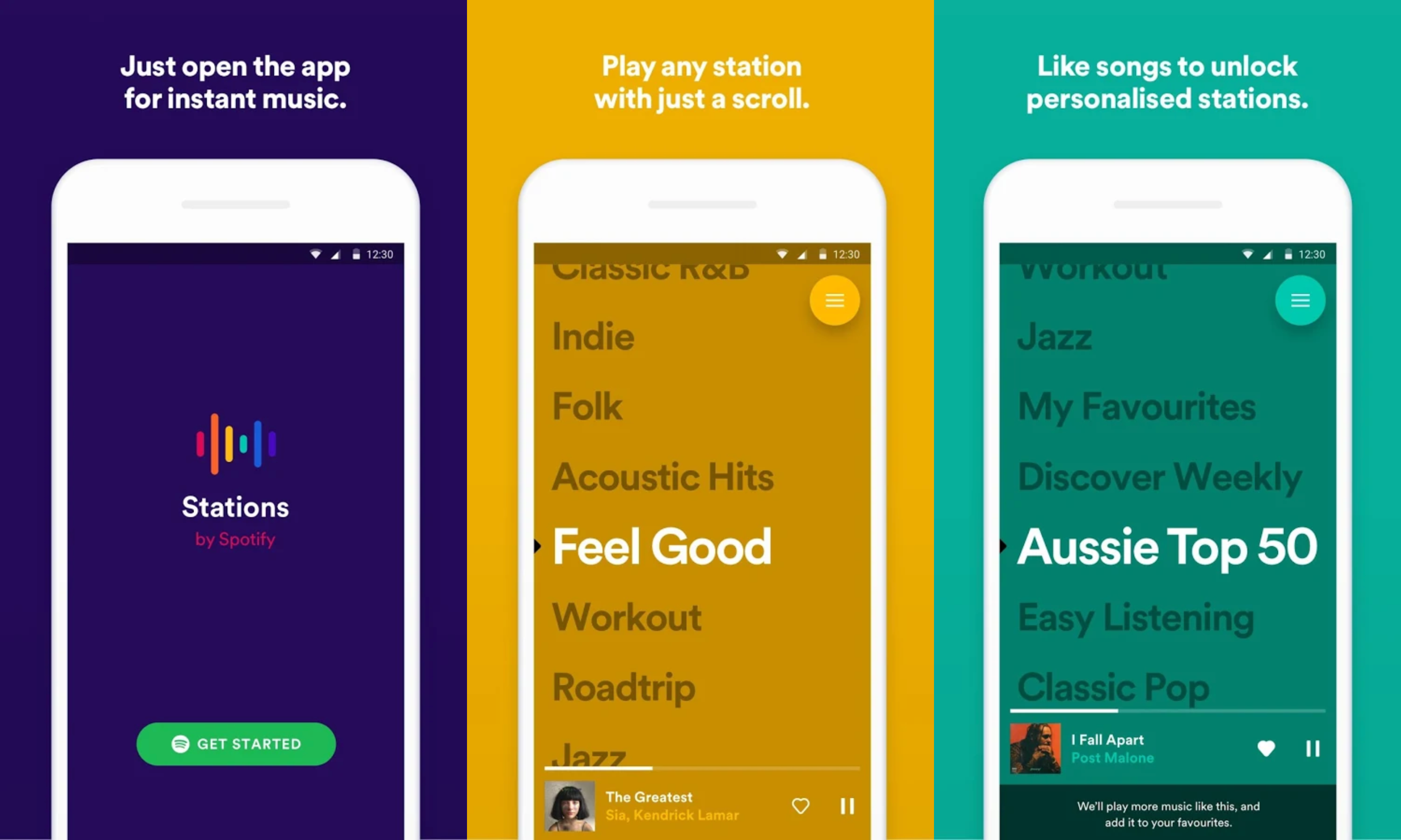 Spotify’s latest app is dedicated to easy playlist listening